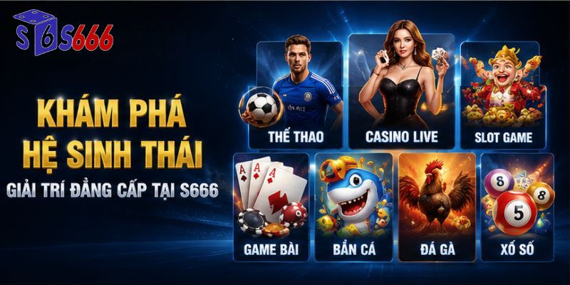 Những trò chơi hấp dẫn có trên trang chủ S666